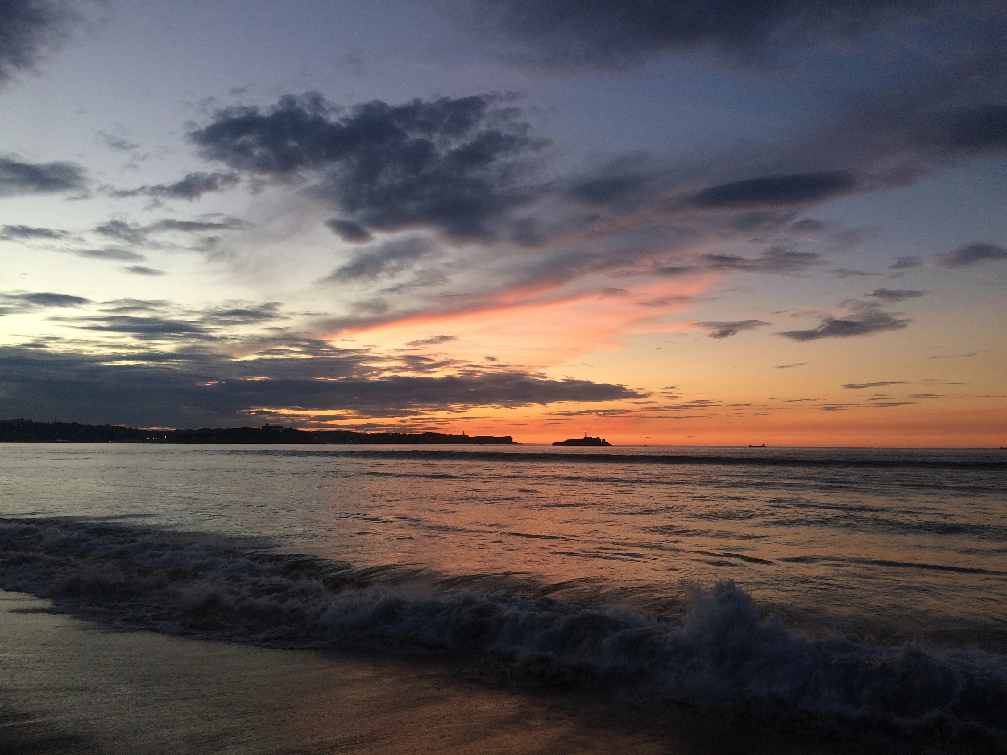 Atardecer en Somo